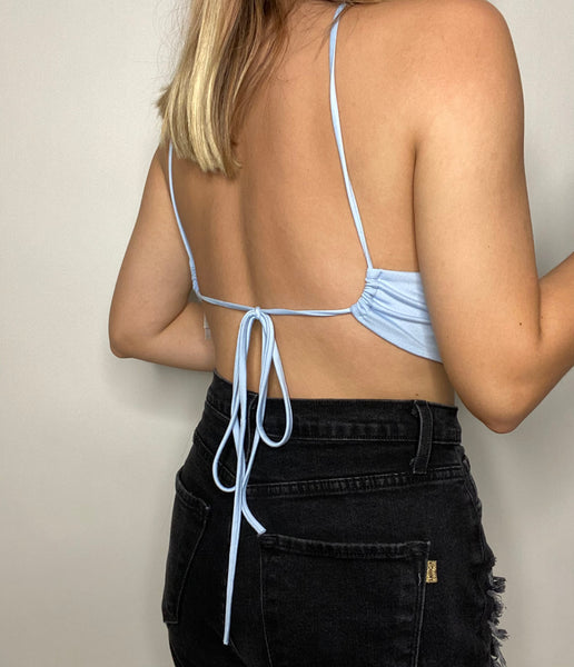 Michelle Top Light Blue