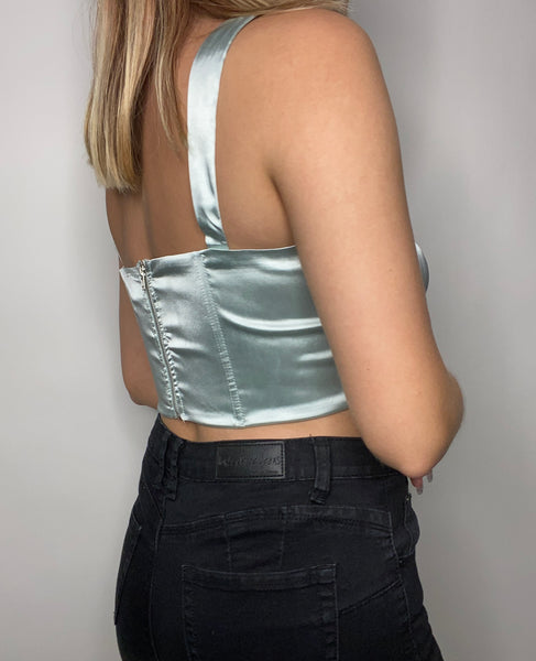 Nancy Corset Top Mint